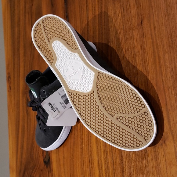 Adidas Skateboarding Stan Smith Vulc Gray Suede Shoes Men's 8 Rare Deadstock - Picture 6 of 7